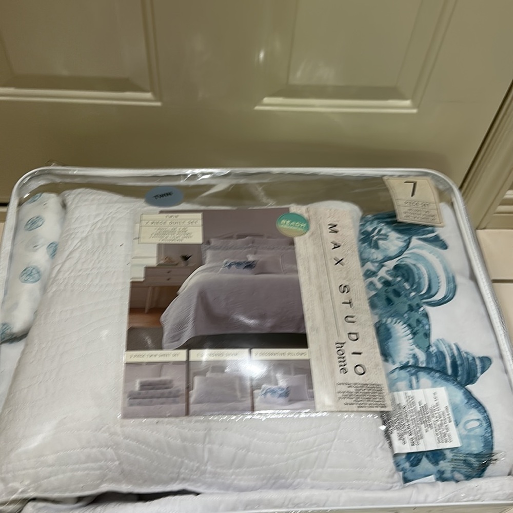 Twin comforter set beach theme